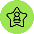 ícone de uma estrela